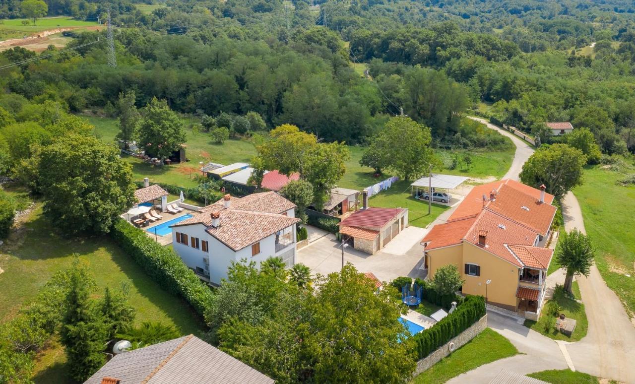 House Semy With Private Pool Villa Pazin Bagian luar foto