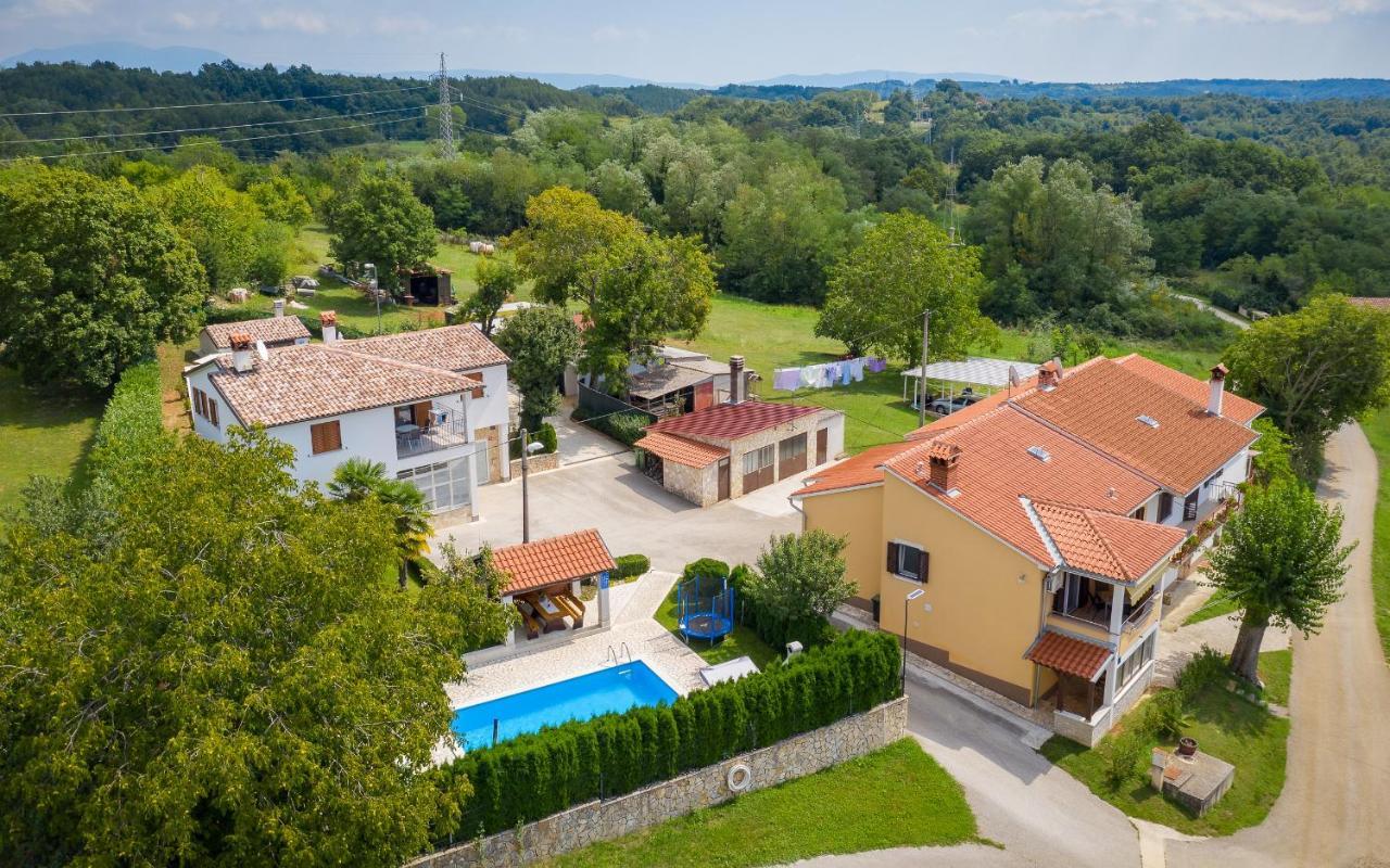 House Semy With Private Pool Villa Pazin Bagian luar foto