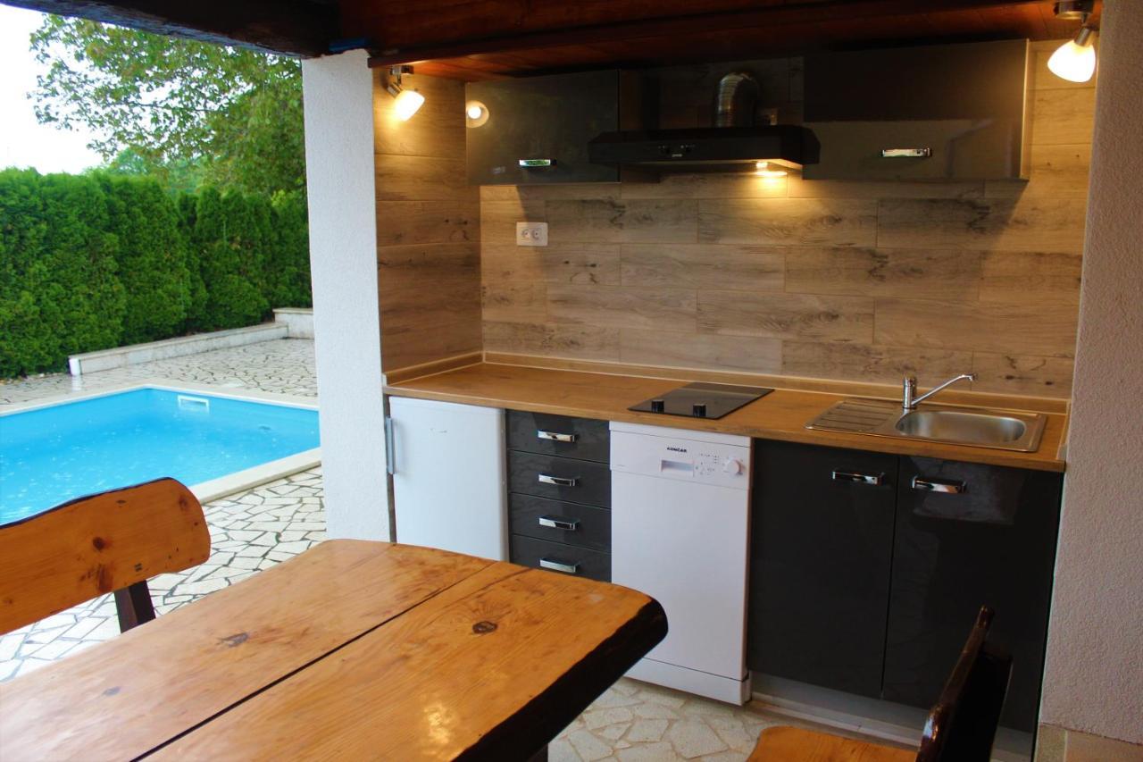 House Semy With Private Pool Villa Pazin Bagian luar foto